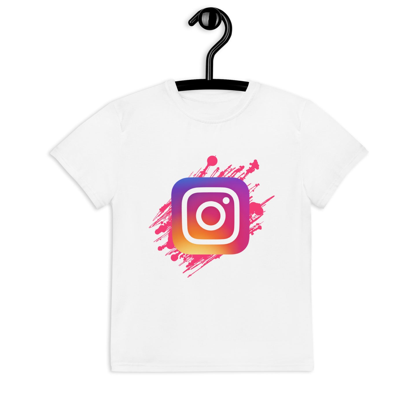 Camiseta juvenil cuello redondo INSTAGRAM LOGO