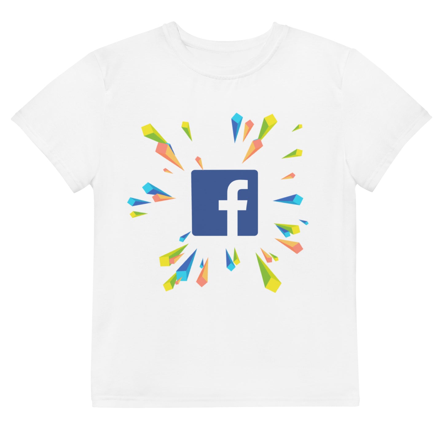 Camiseta juvenil cuello redondo FACEBOOK LOGO