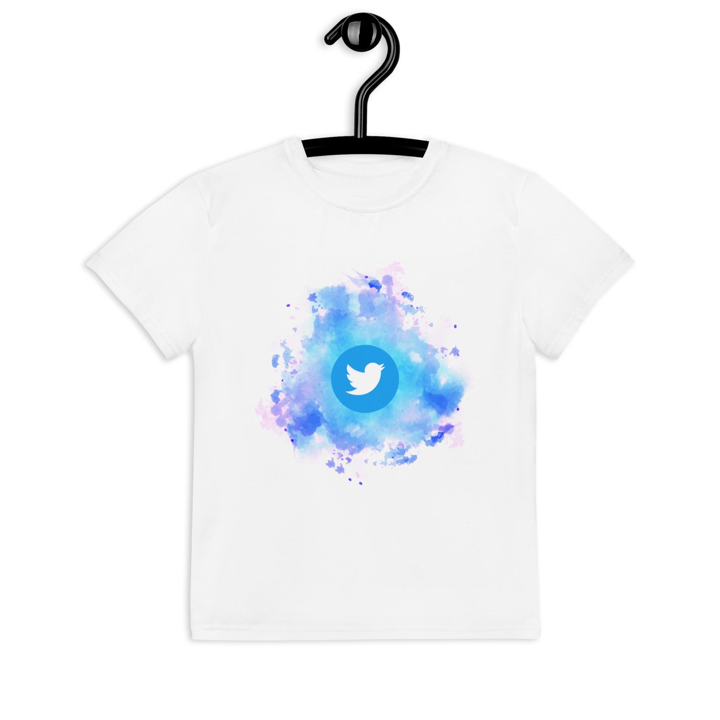 Camiseta juvenil cuello redondo TWITTER LOGO