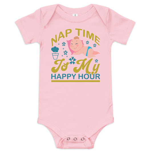 Bebé bañador de manga corta NAP TIME