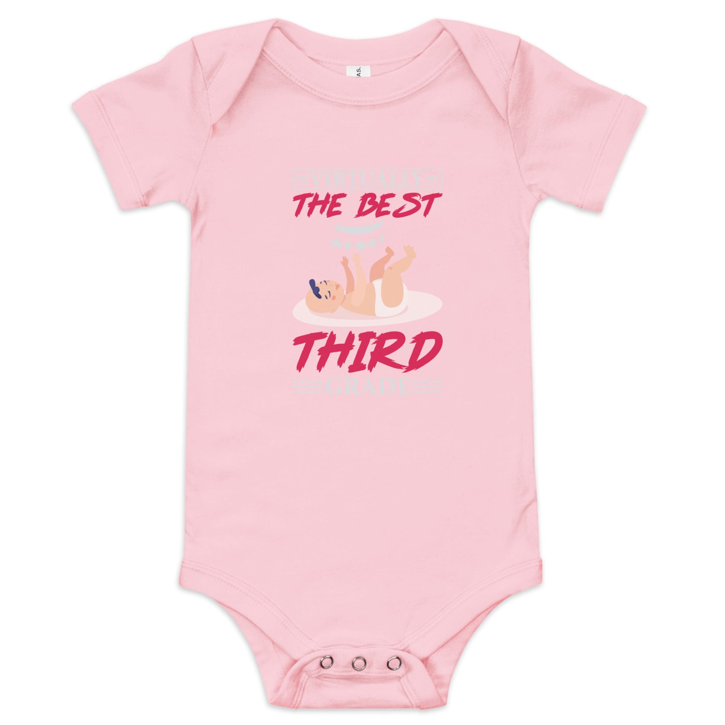 Бебешки къс ръкав цяла част ПРАКТИЧЕСКИ НАЙ-ДОБРИЯТ ТРЕТИ КЛАС