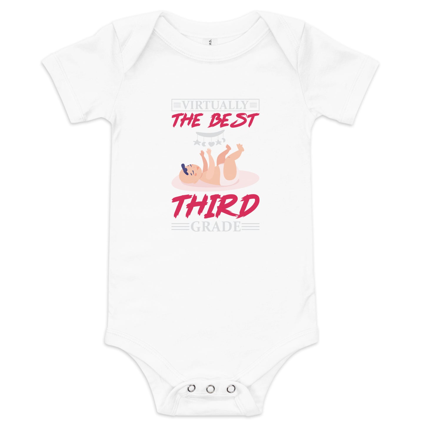 Бебешки къс ръкав цяла част ПРАКТИЧЕСКИ НАЙ-ДОБРИЯТ ТРЕТИ КЛАС