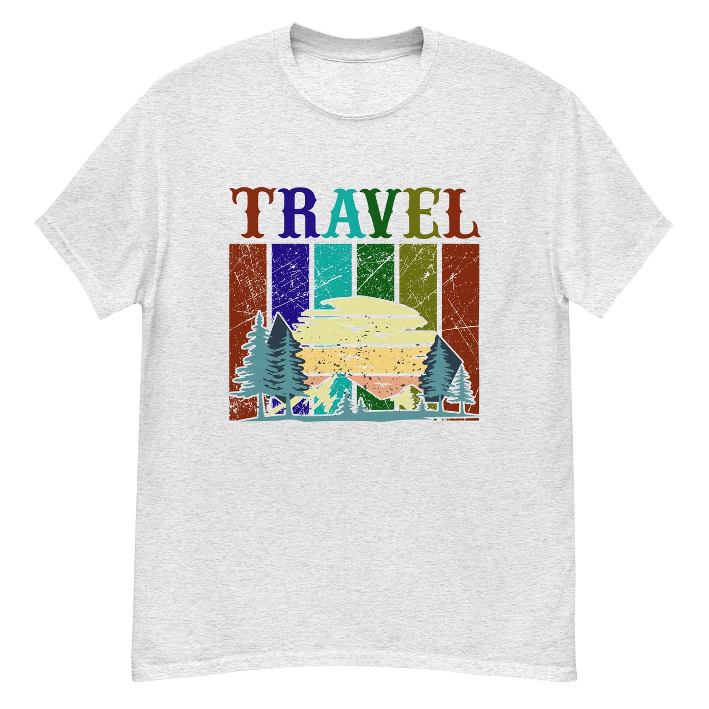 Мъжка класическа тениска TRAVEL