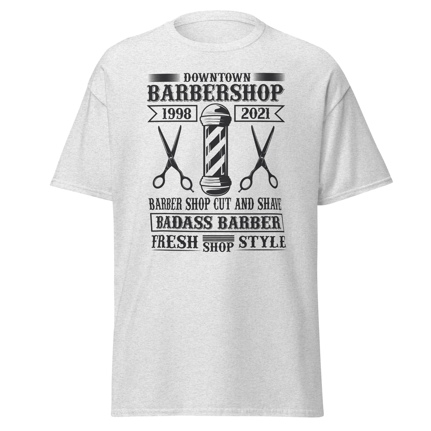 Мъжка класическа тениска DOWNTOWN BARBERSHOP
