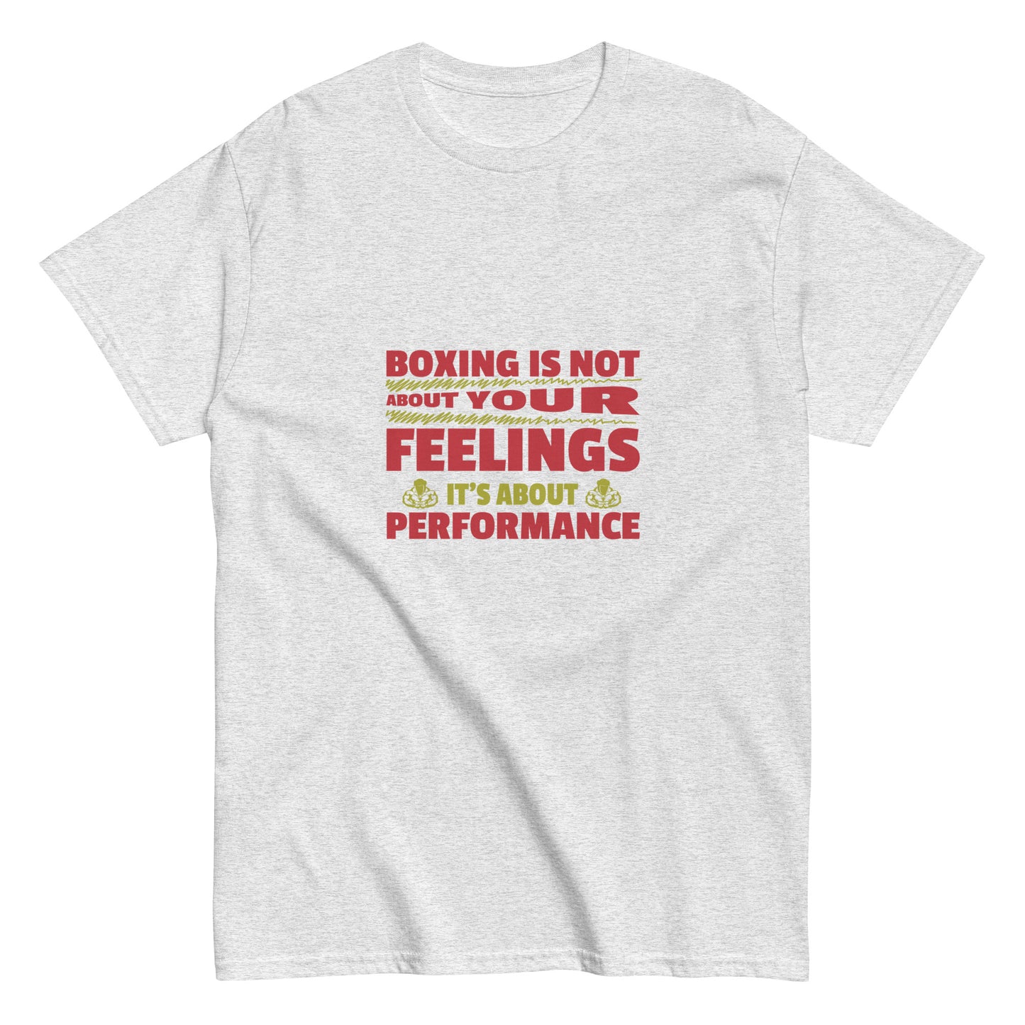 Мъжка класическа тениска БОКСЪТ Е ЗА ИЗПЪЛНЕНИЕТО