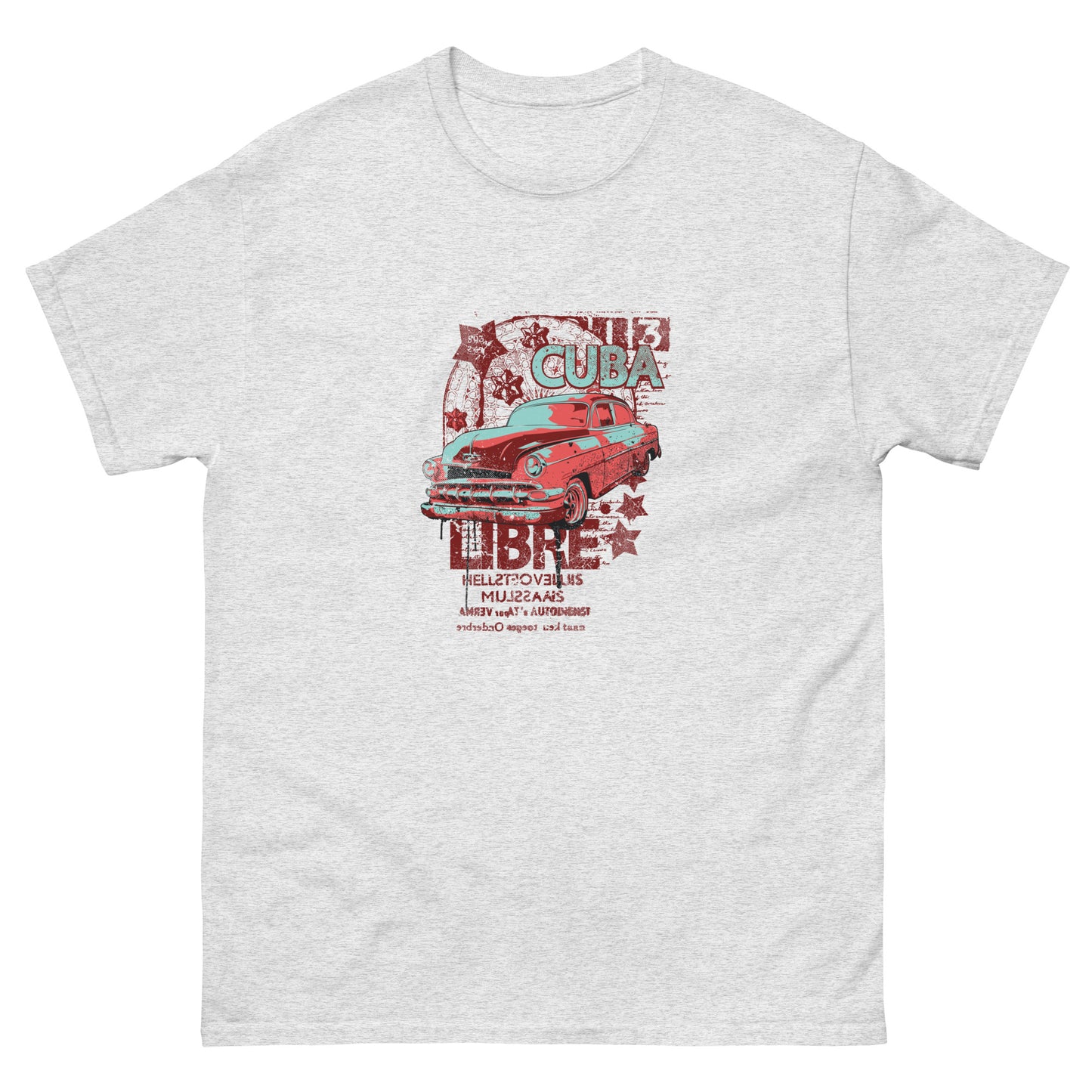 Мъжка класическа тениска CUBA LIBRE