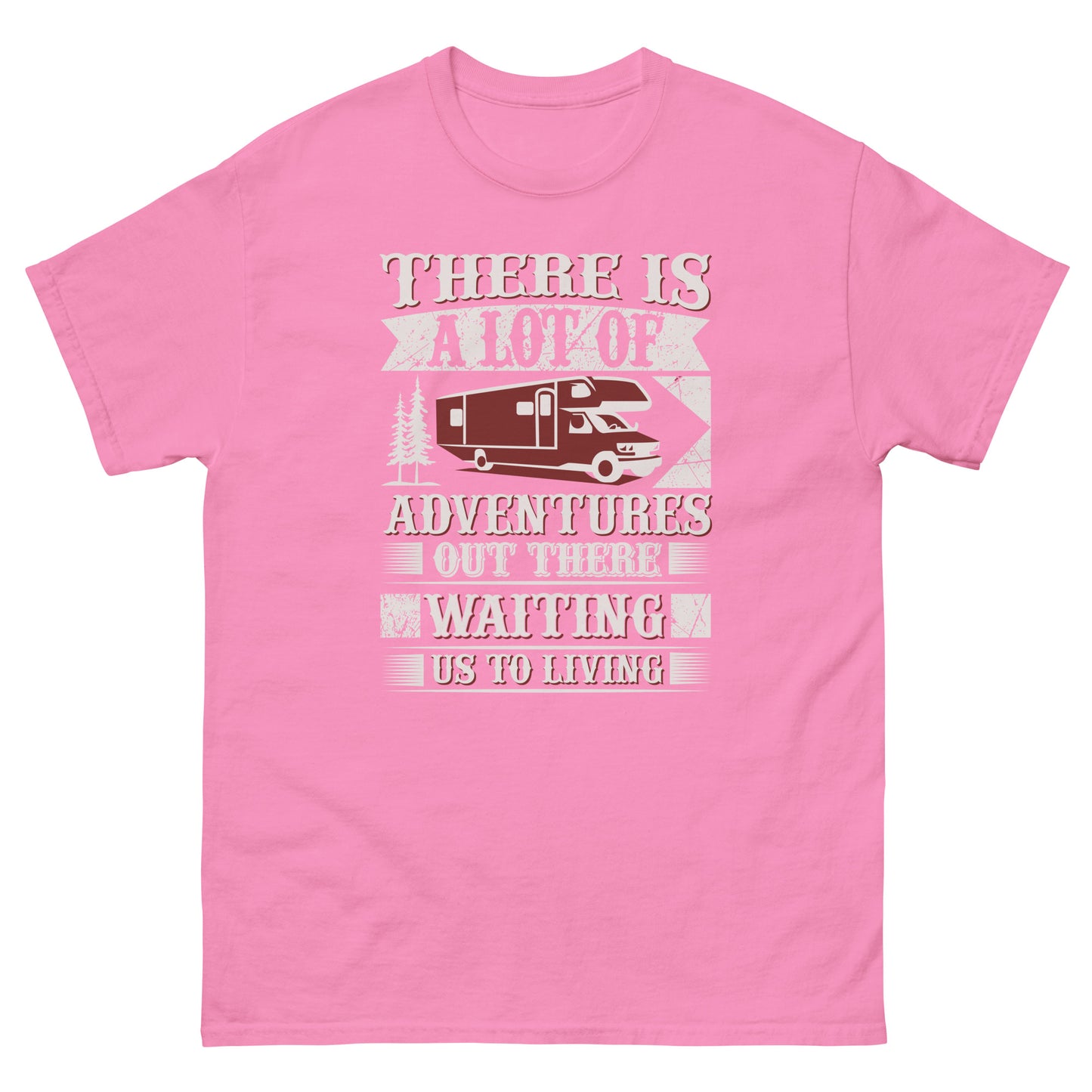 Мъжка класическа тениска МНОГО ПРИКЛЮЧЕНИЯ