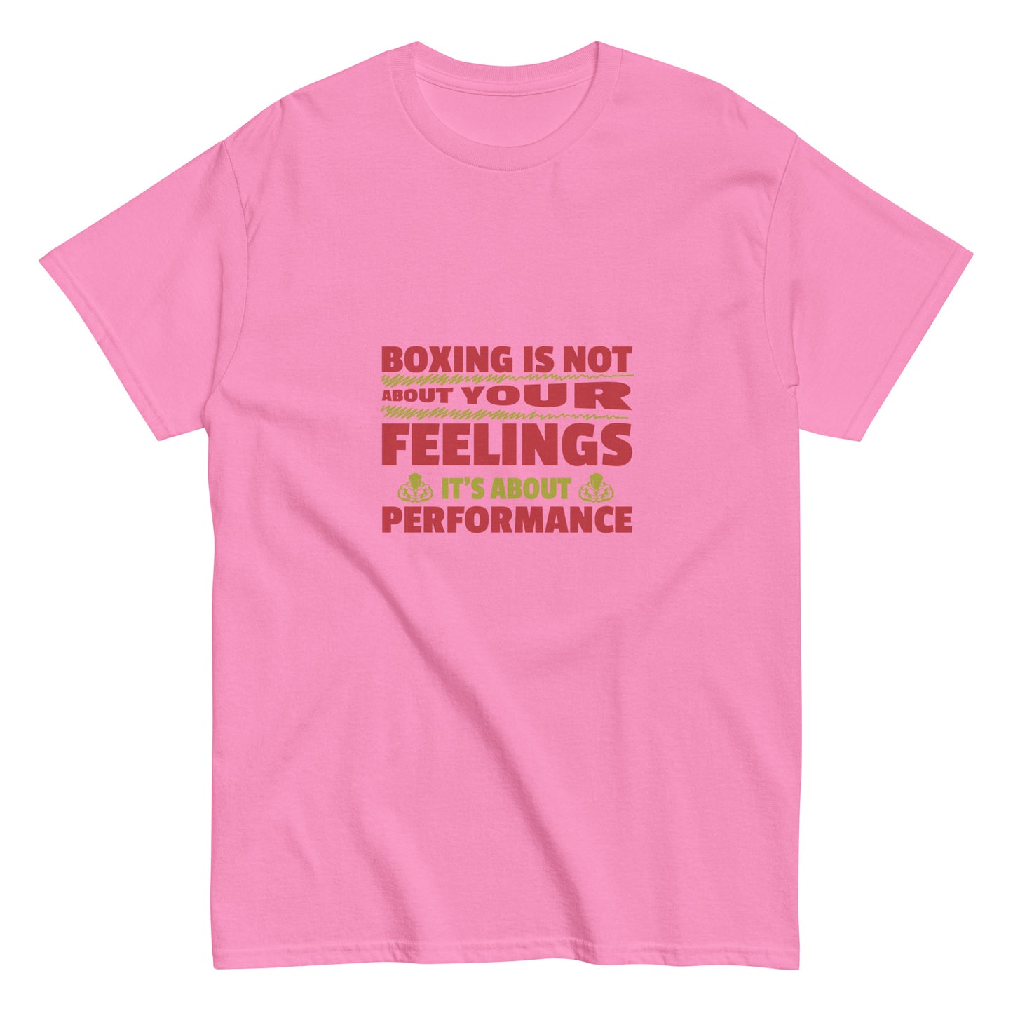 Мъжка класическа тениска БОКСЪТ Е ЗА ИЗПЪЛНЕНИЕТО