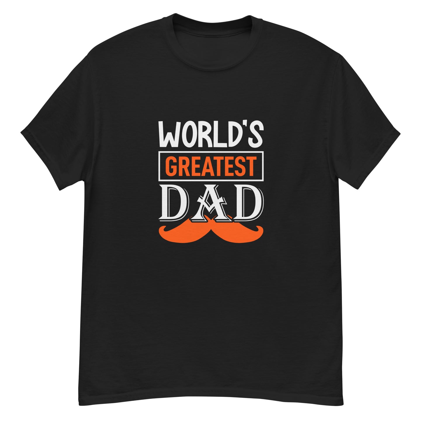 Класическа мъжка тениска WORLD'S GREATEST DAD