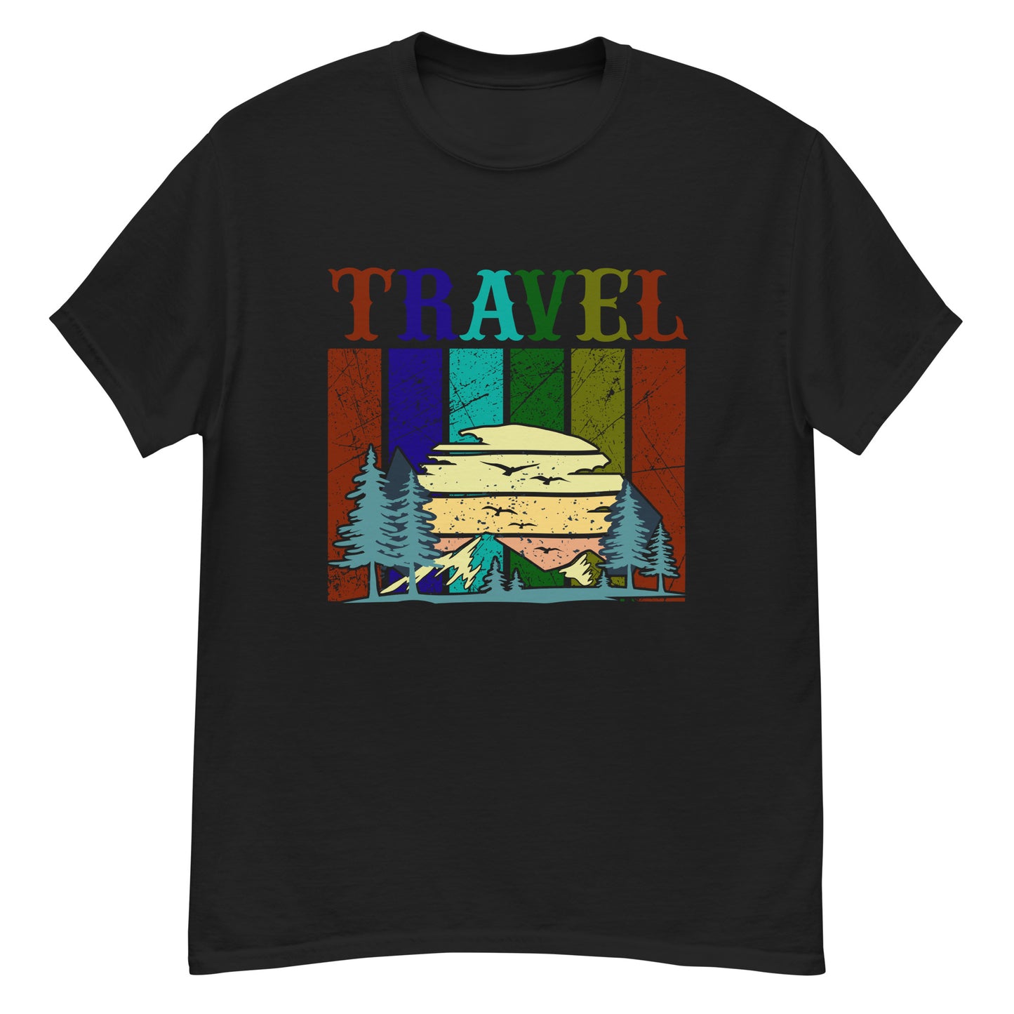 Мъжка класическа тениска TRAVEL