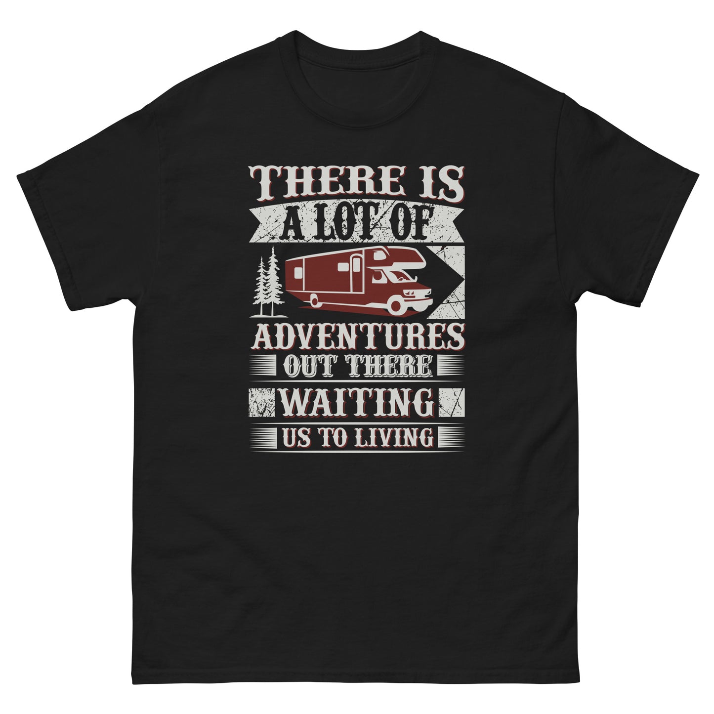 Мъжка класическа тениска МНОГО ПРИКЛЮЧЕНИЯ