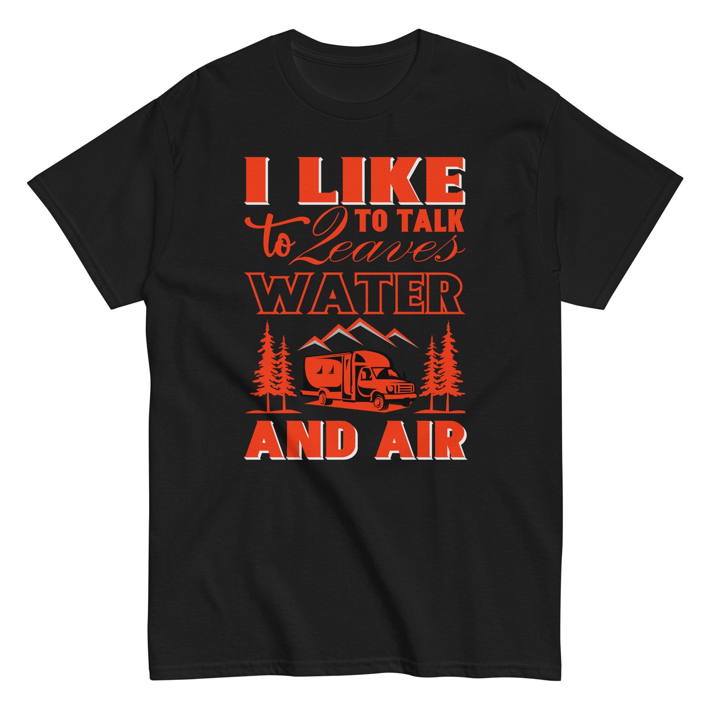 Мъжка класическа тениска ВОДА И ВЪЗДУХ