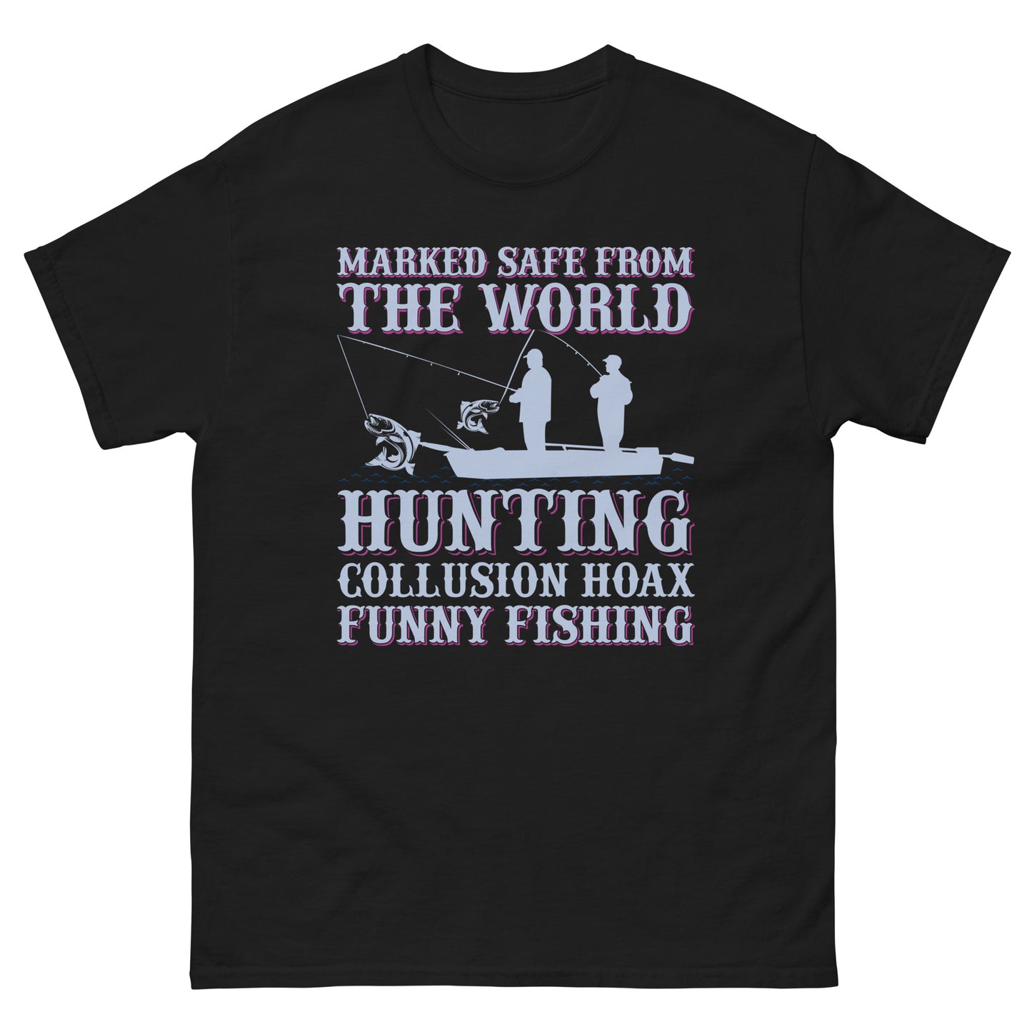 Мъжка класическа тениска SAFE FROM THE WORLD