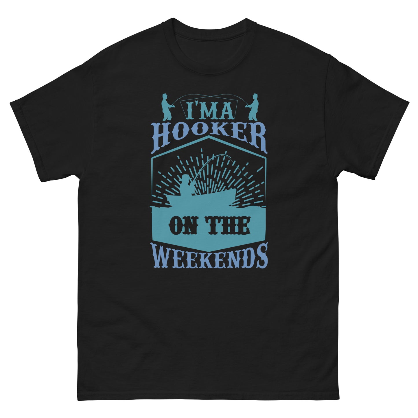 Мъжка класическа тениска HOOKER ON THE WEEKEND