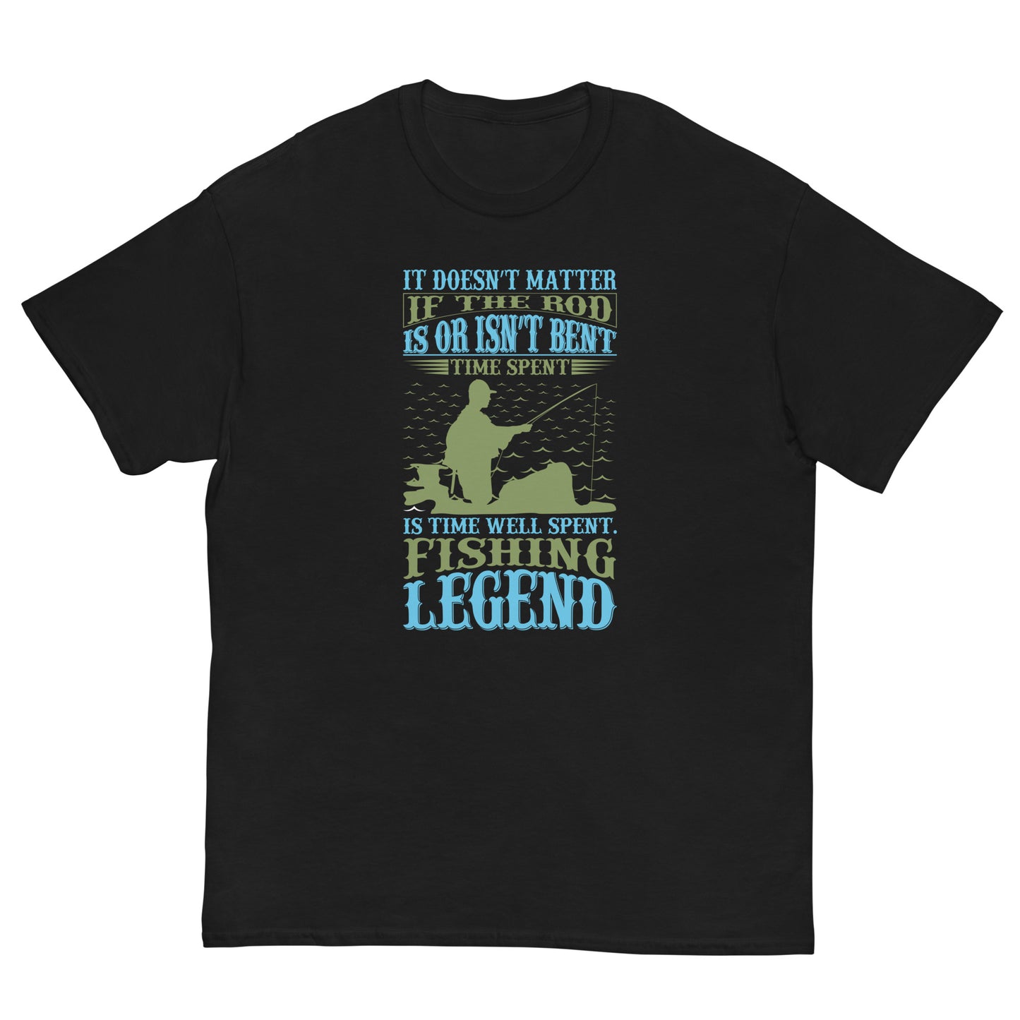 Мъжка класическа тениска FISHING LEGEND