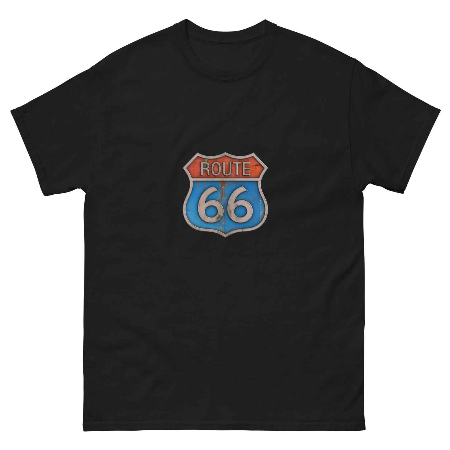 Мъжка класическа тениска ROUTE 66 COLORFUL