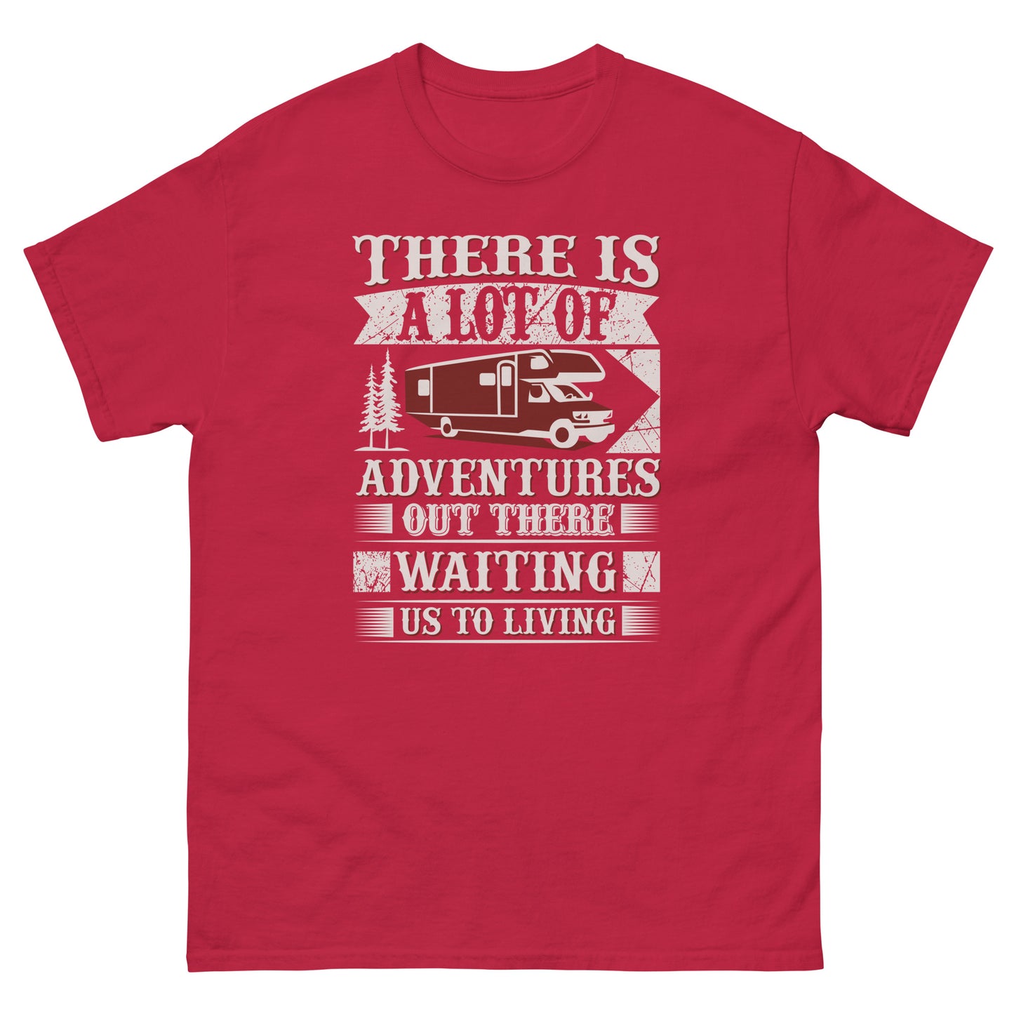 Мъжка класическа тениска МНОГО ПРИКЛЮЧЕНИЯ