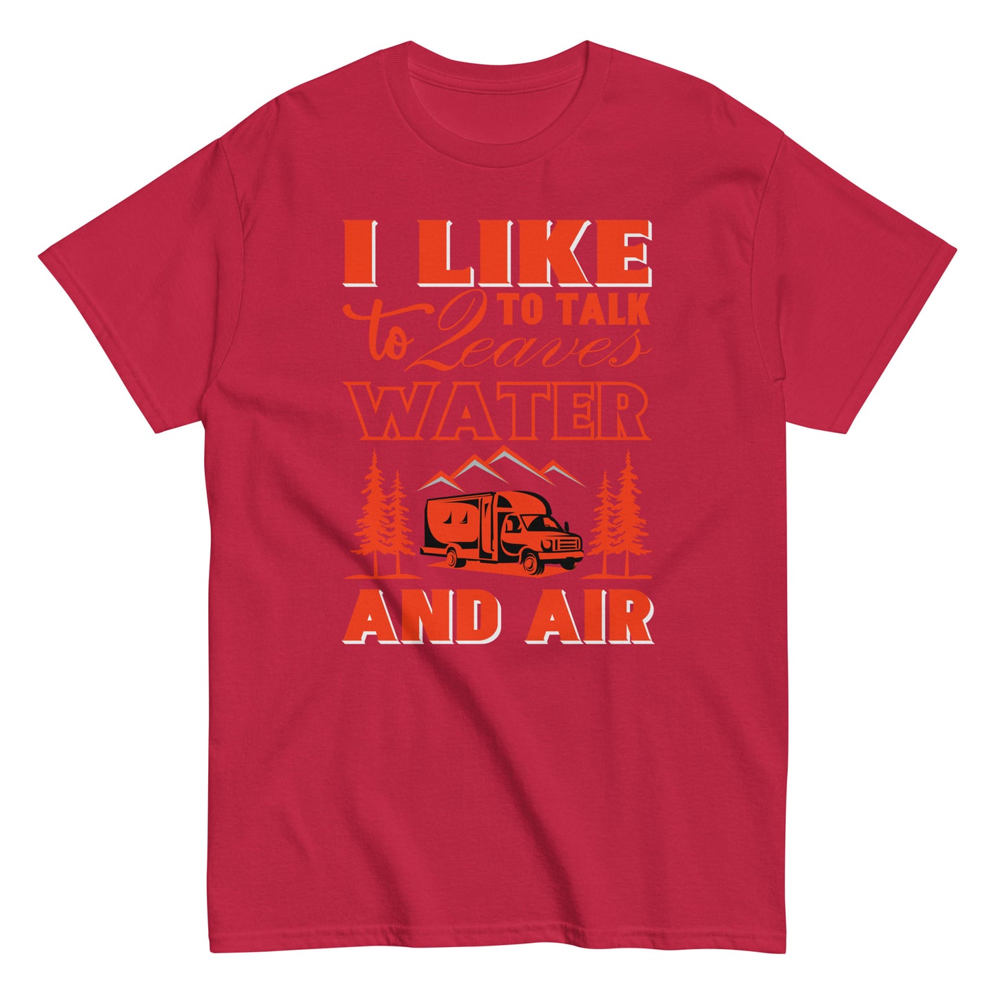 Мъжка класическа тениска ВОДА И ВЪЗДУХ