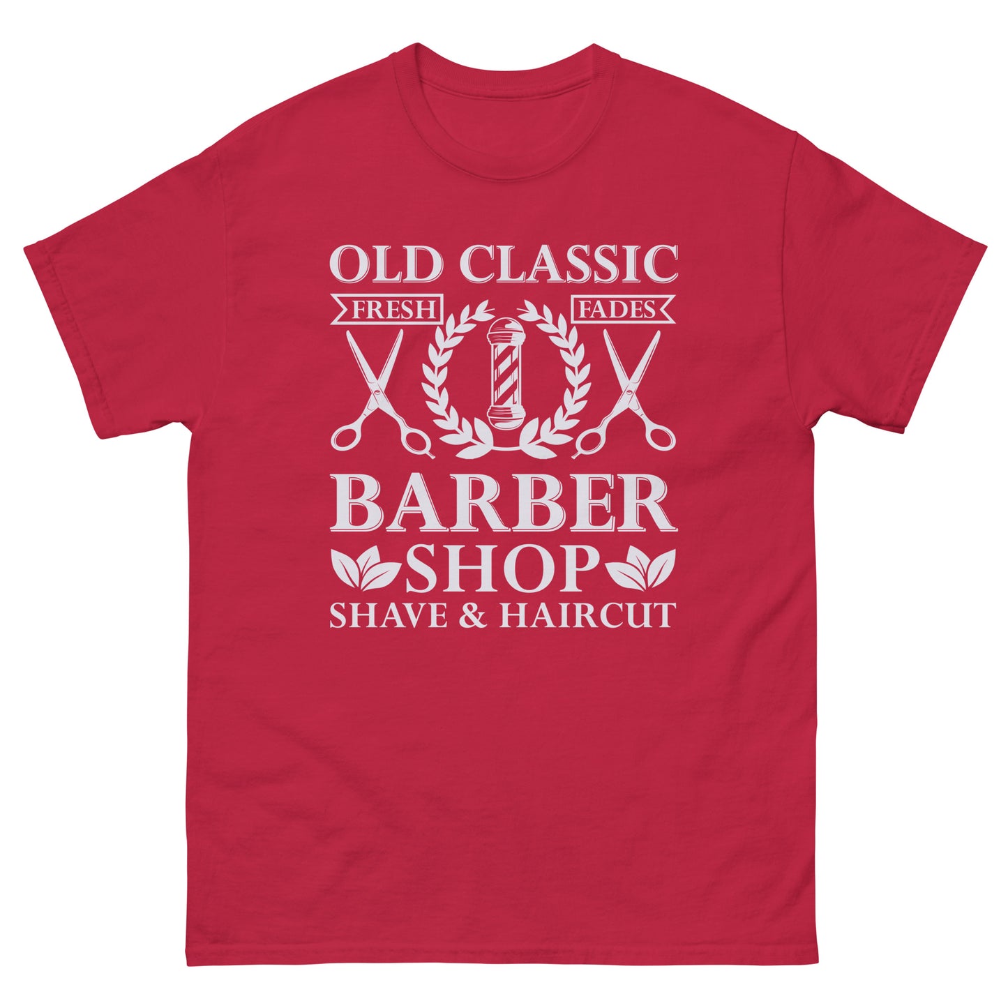 Мъжка класическа тениска OLD CLASSIC BARBERSHOP