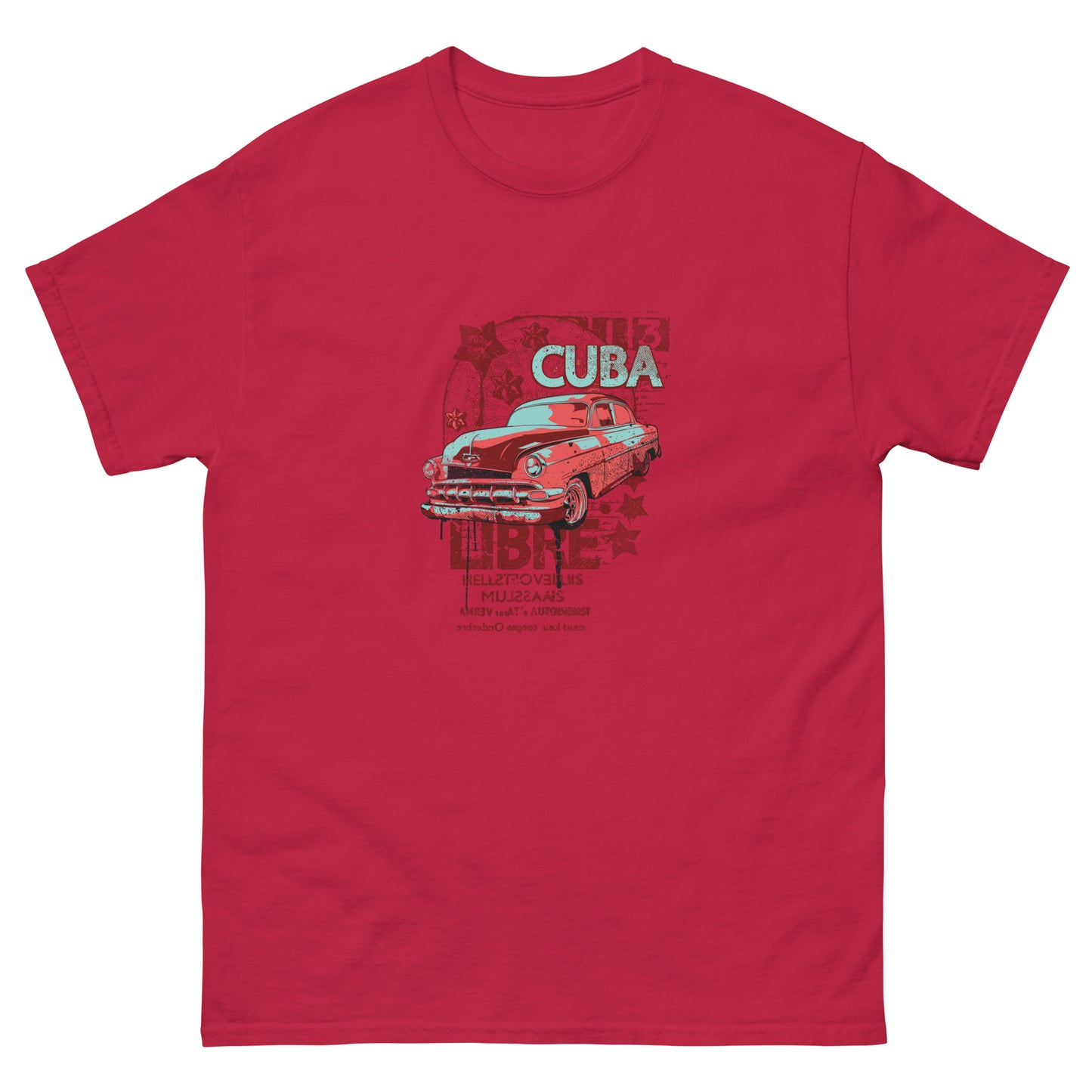 Мъжка класическа тениска CUBA LIBRE