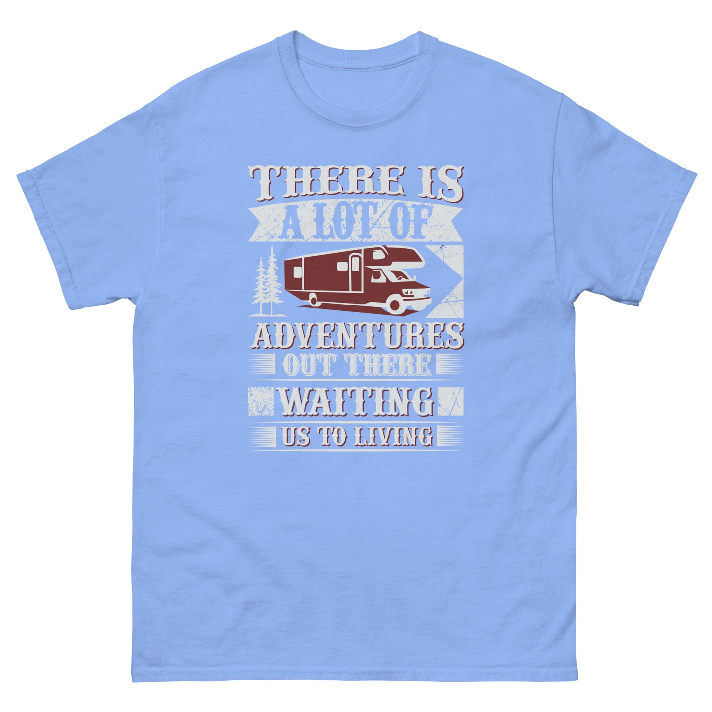 Мъжка класическа тениска МНОГО ПРИКЛЮЧЕНИЯ