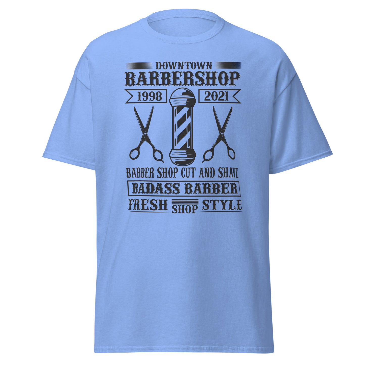 Мъжка класическа тениска DOWNTOWN BARBERSHOP