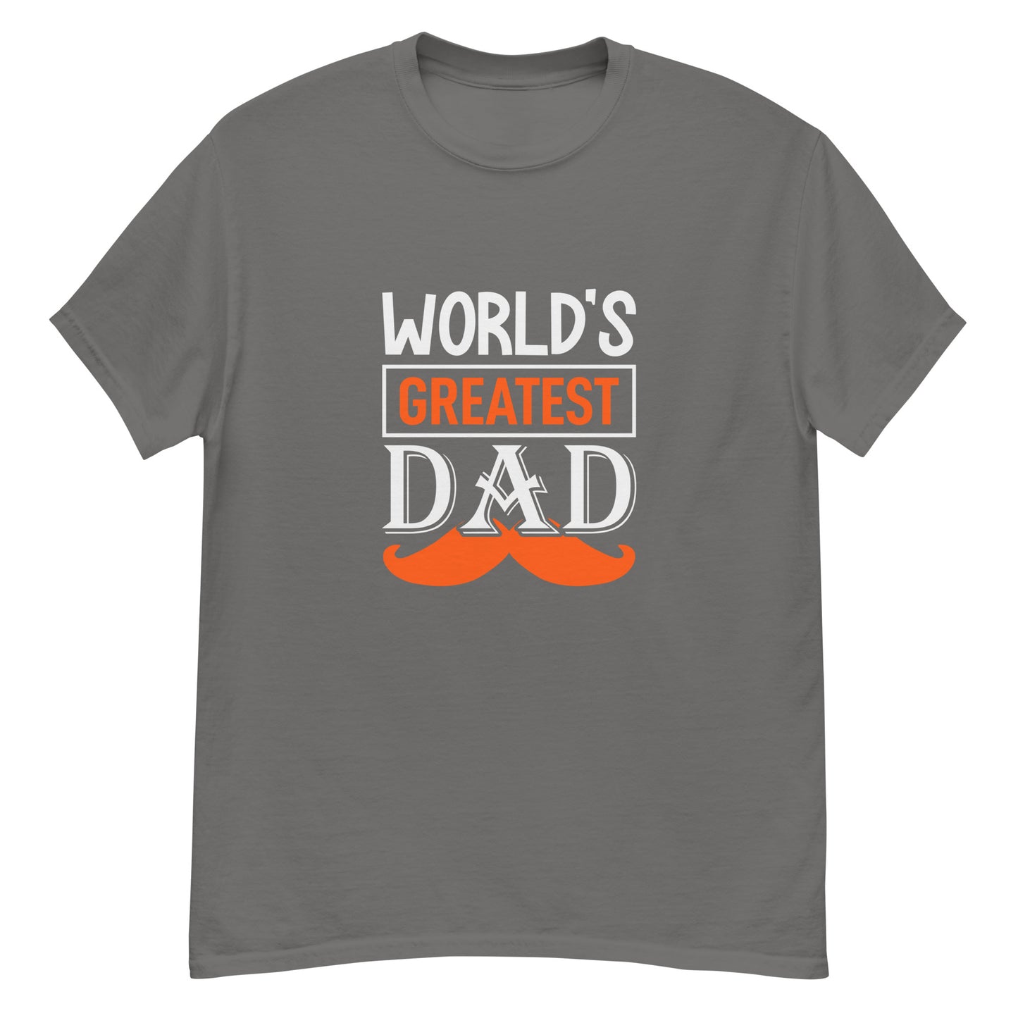 Класическа мъжка тениска WORLD'S GREATEST DAD