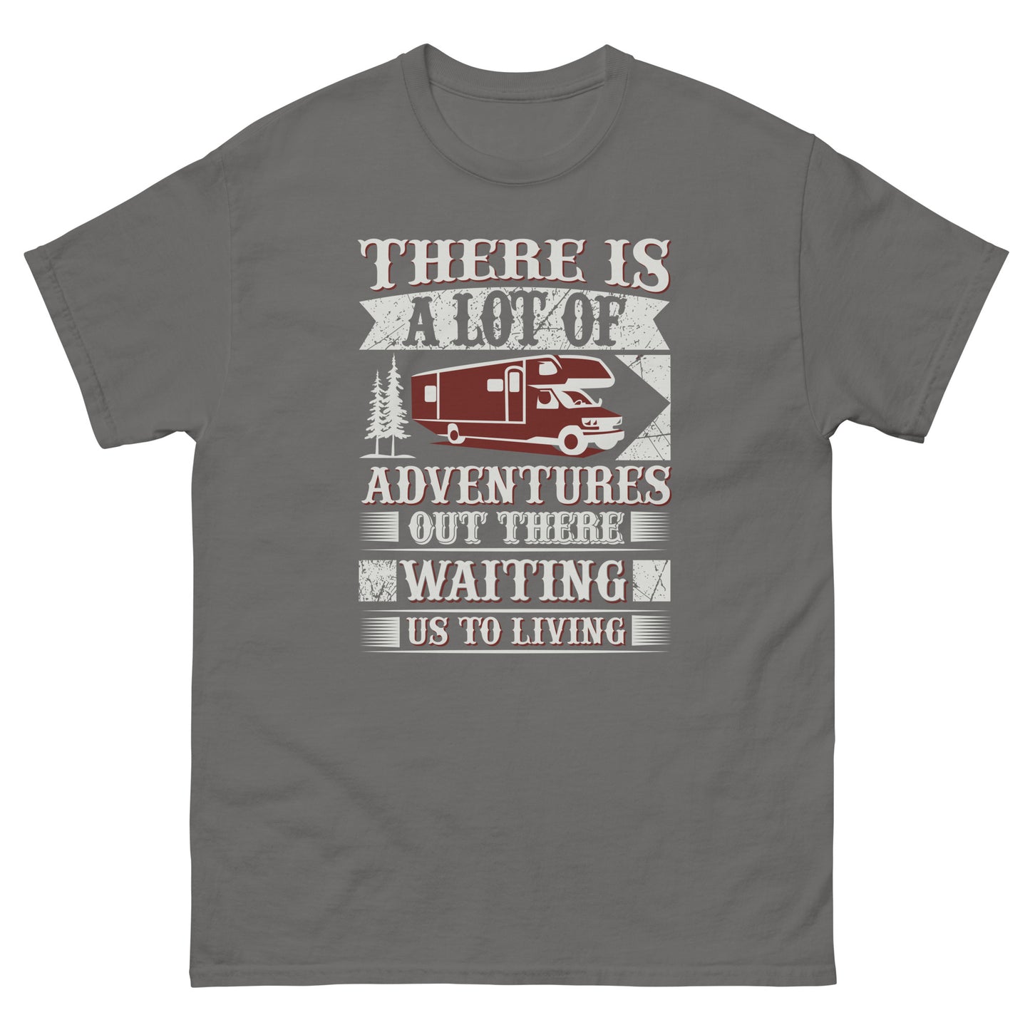 Мъжка класическа тениска МНОГО ПРИКЛЮЧЕНИЯ