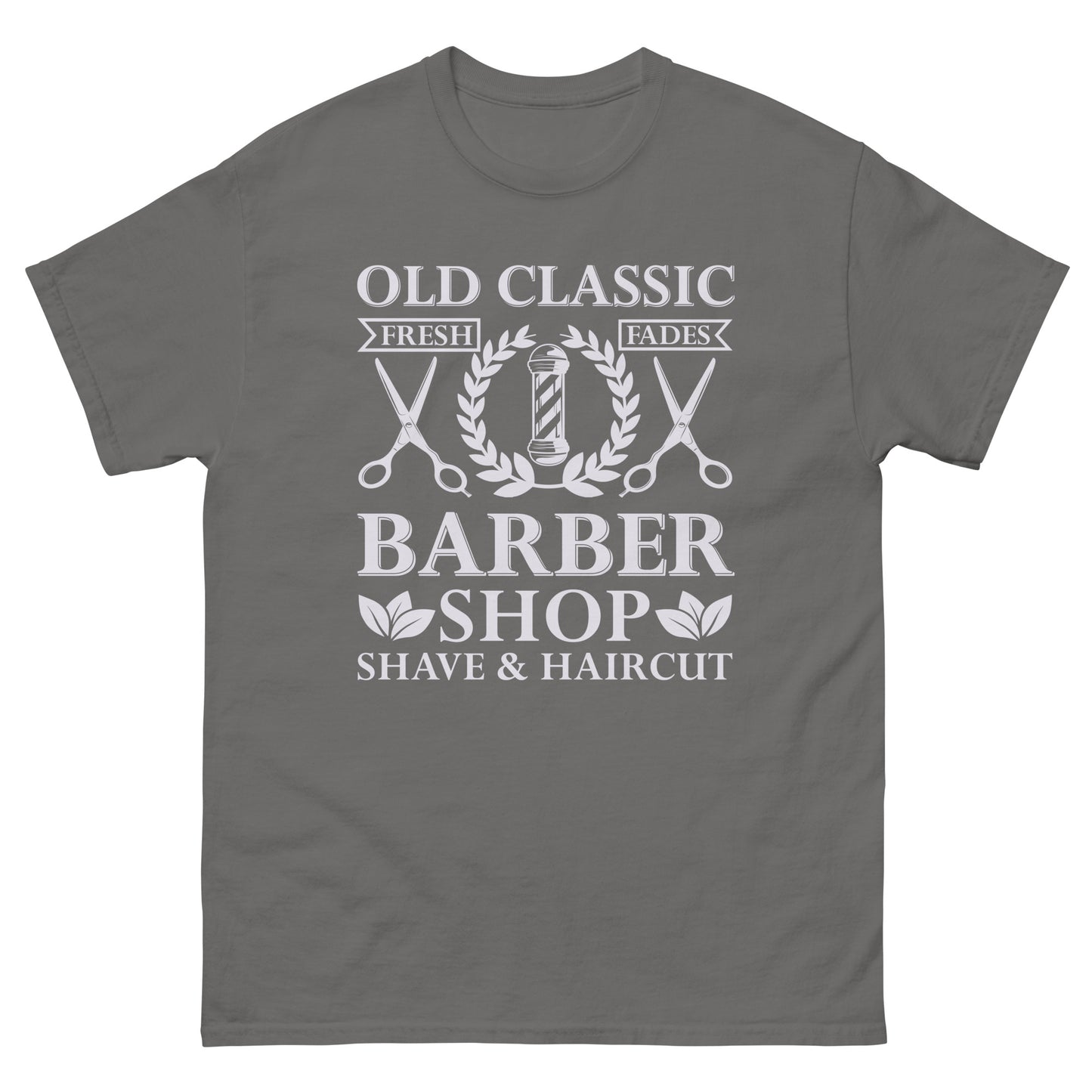 Мъжка класическа тениска OLD CLASSIC BARBERSHOP