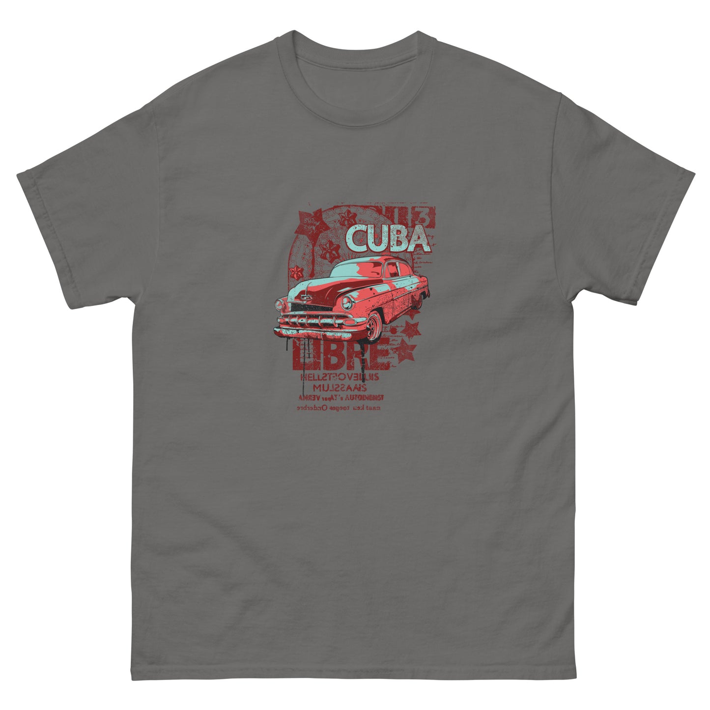 Мъжка класическа тениска CUBA LIBRE