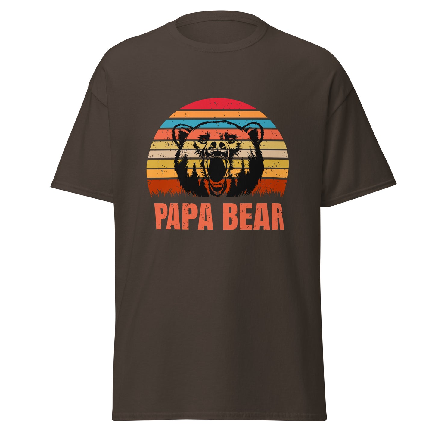 Мъжка класическа тениска PAPA BEAR