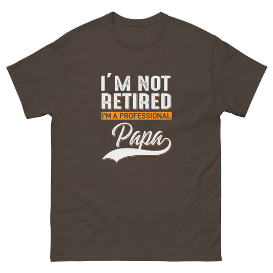 Мъжка класическа тениска I'M A PROFESSIONAL PAPA