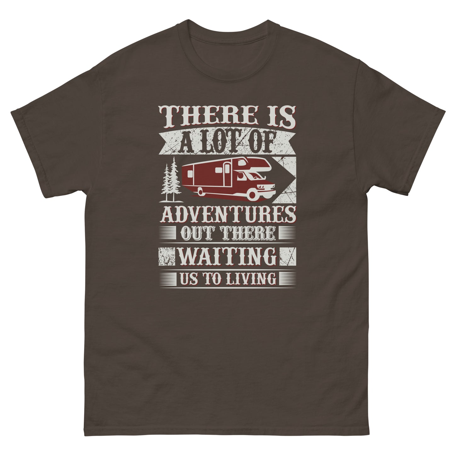 Мъжка класическа тениска МНОГО ПРИКЛЮЧЕНИЯ