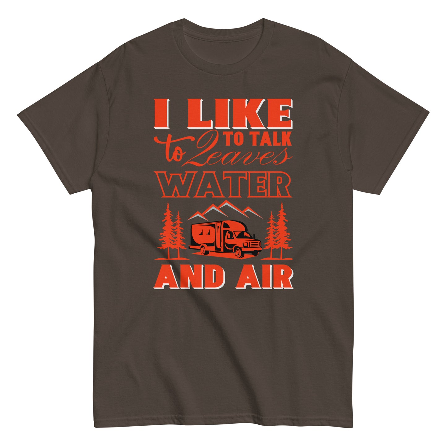 Мъжка класическа тениска ВОДА И ВЪЗДУХ