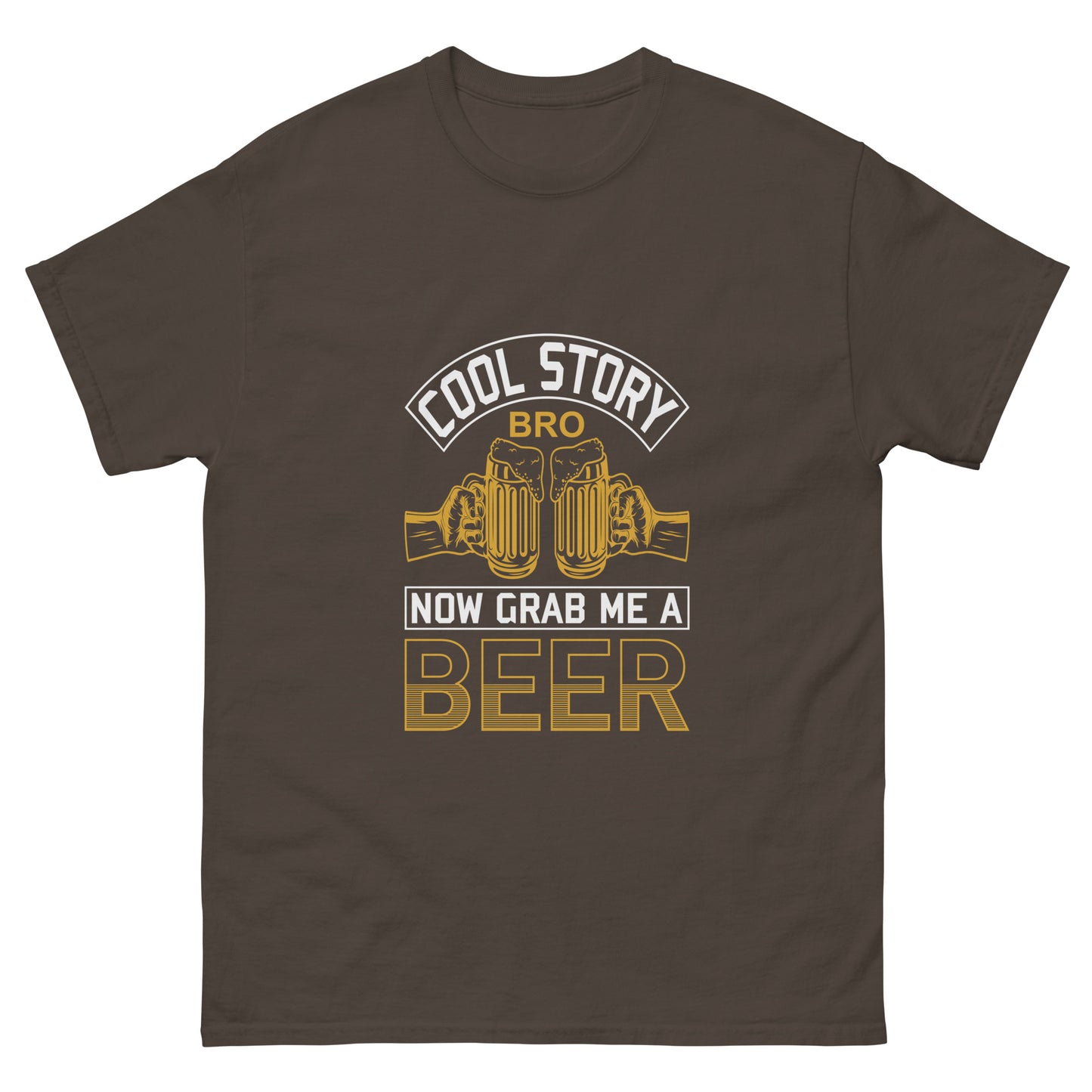 Men's classic tee NOW GRAB ME A BEER
