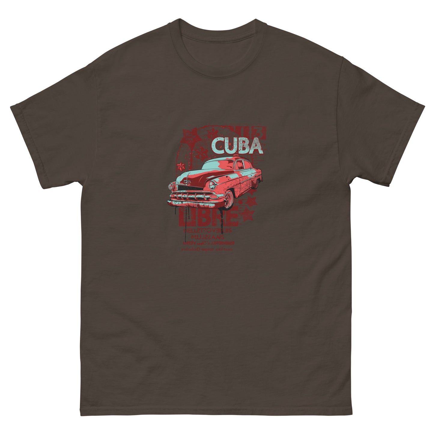 Мъжка класическа тениска CUBA LIBRE