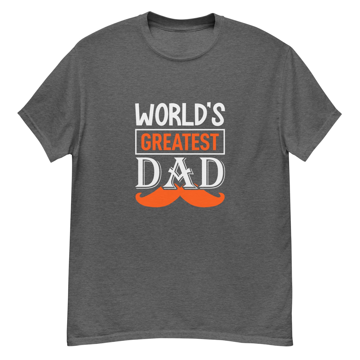 Класическа мъжка тениска WORLD'S GREATEST DAD
