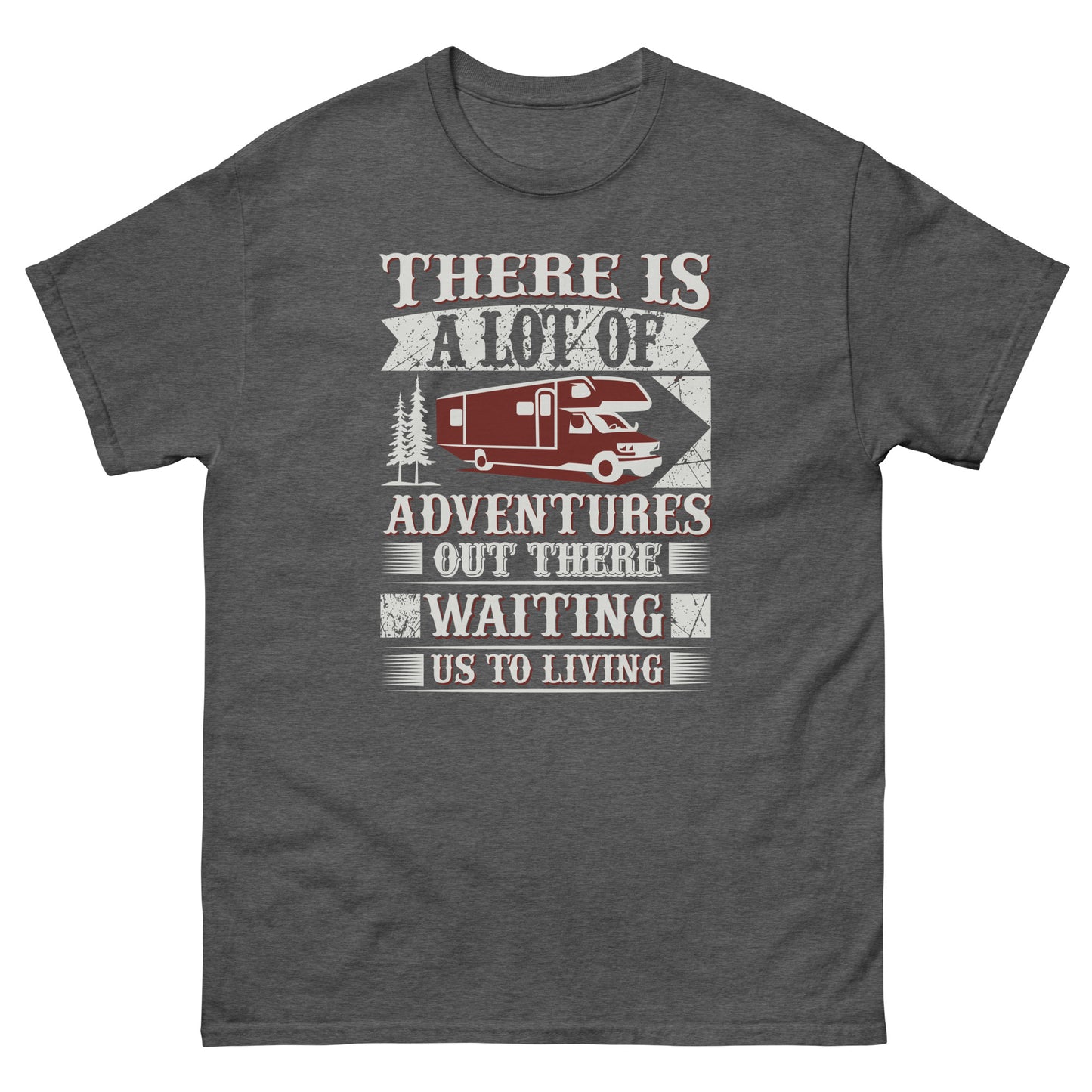 Мъжка класическа тениска МНОГО ПРИКЛЮЧЕНИЯ