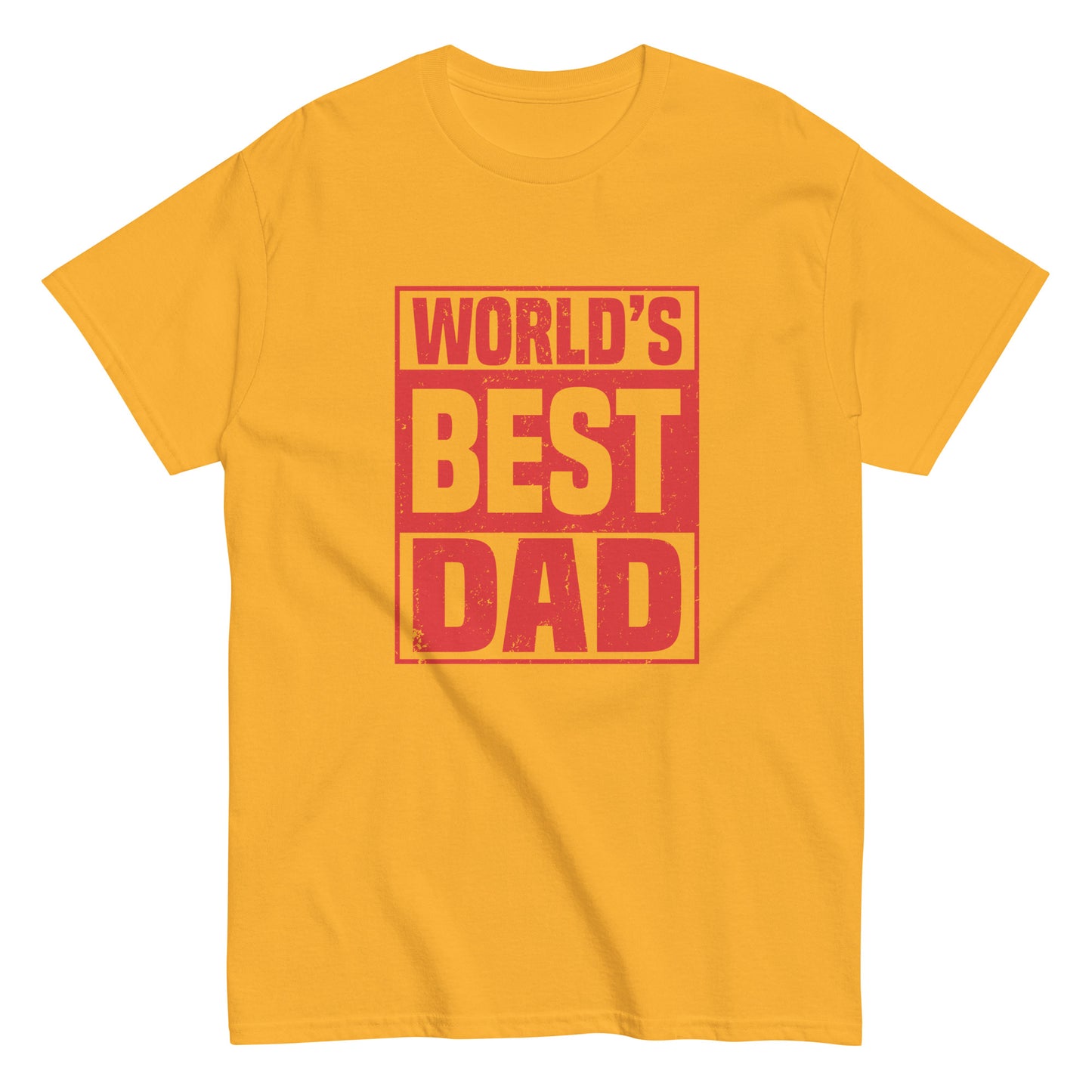 Мъжка класическа тениска WORLD'S BEST DAD