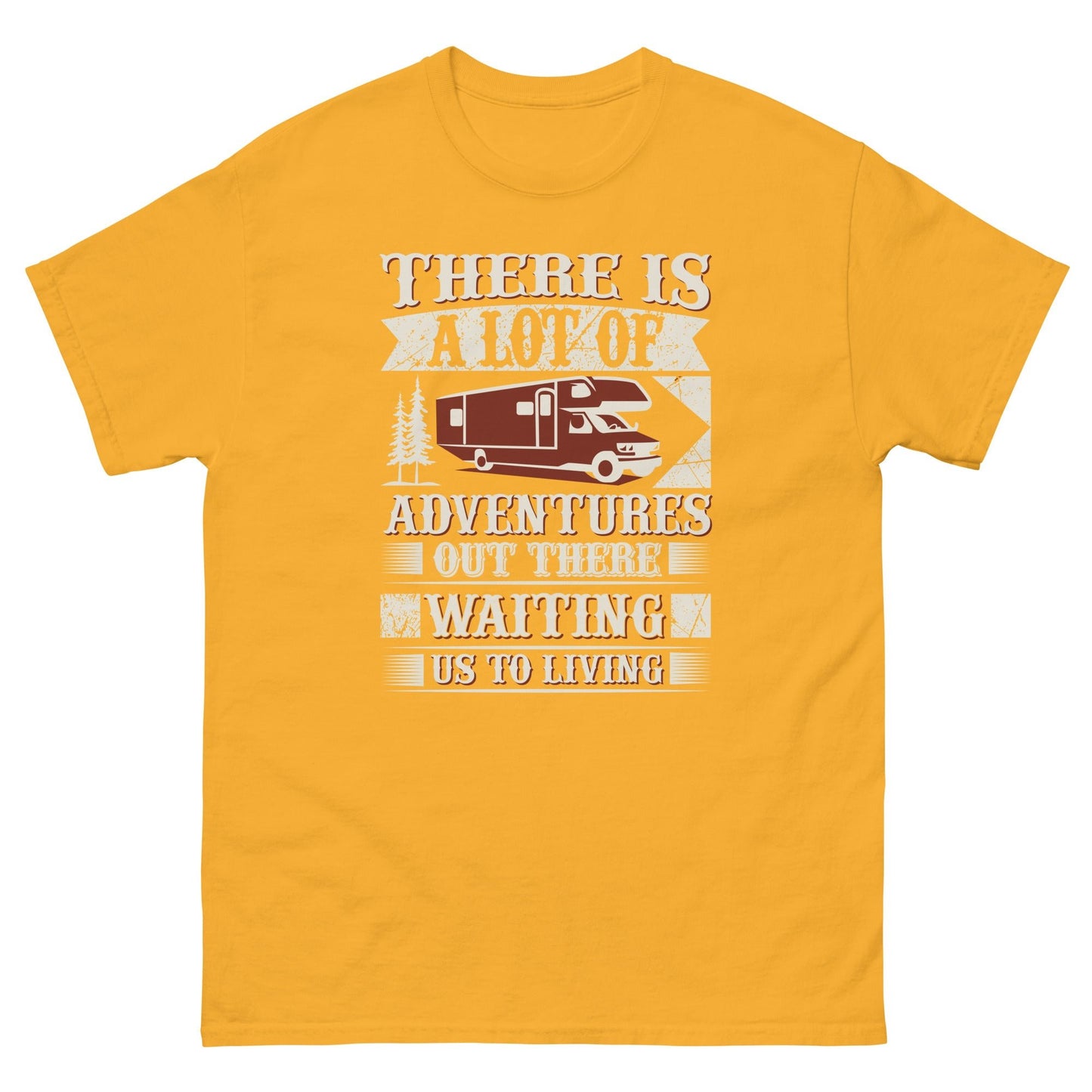 Мъжка класическа тениска МНОГО ПРИКЛЮЧЕНИЯ