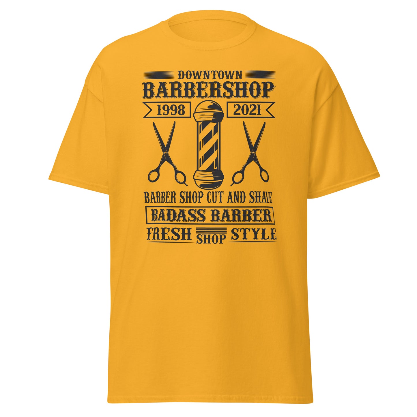 Мъжка класическа тениска DOWNTOWN BARBERSHOP