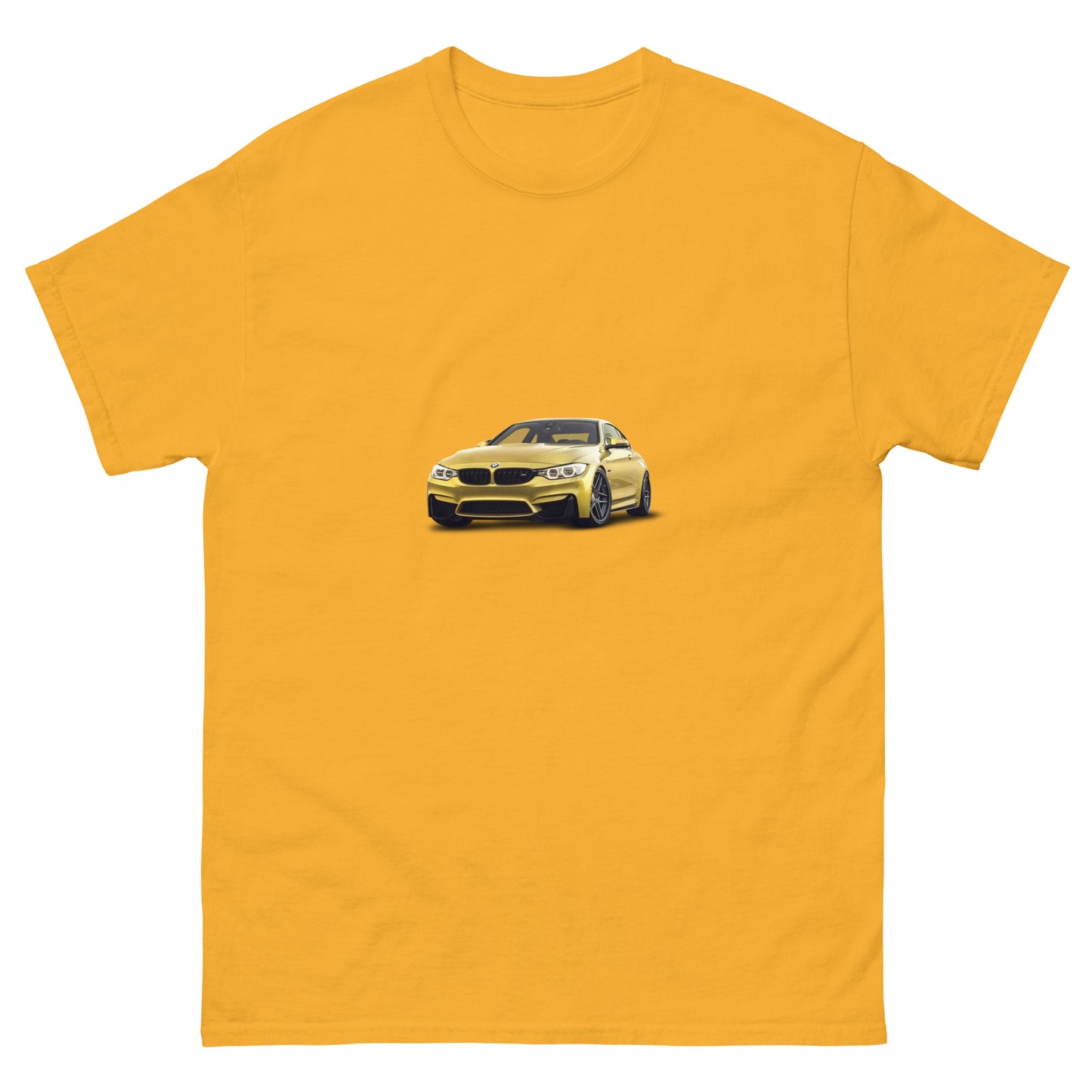 Мъжка класическа тениска YELLOW CAR