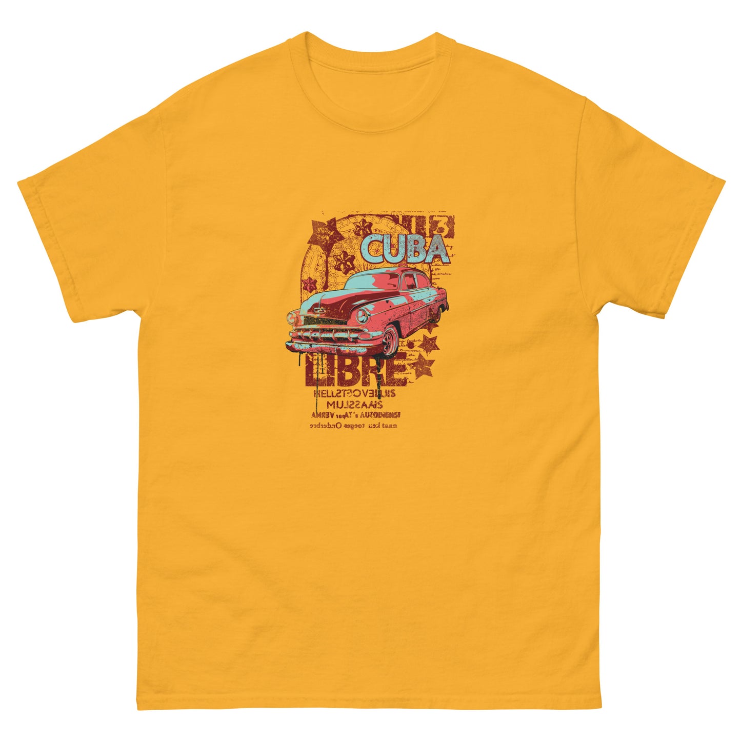 Мъжка класическа тениска CUBA LIBRE