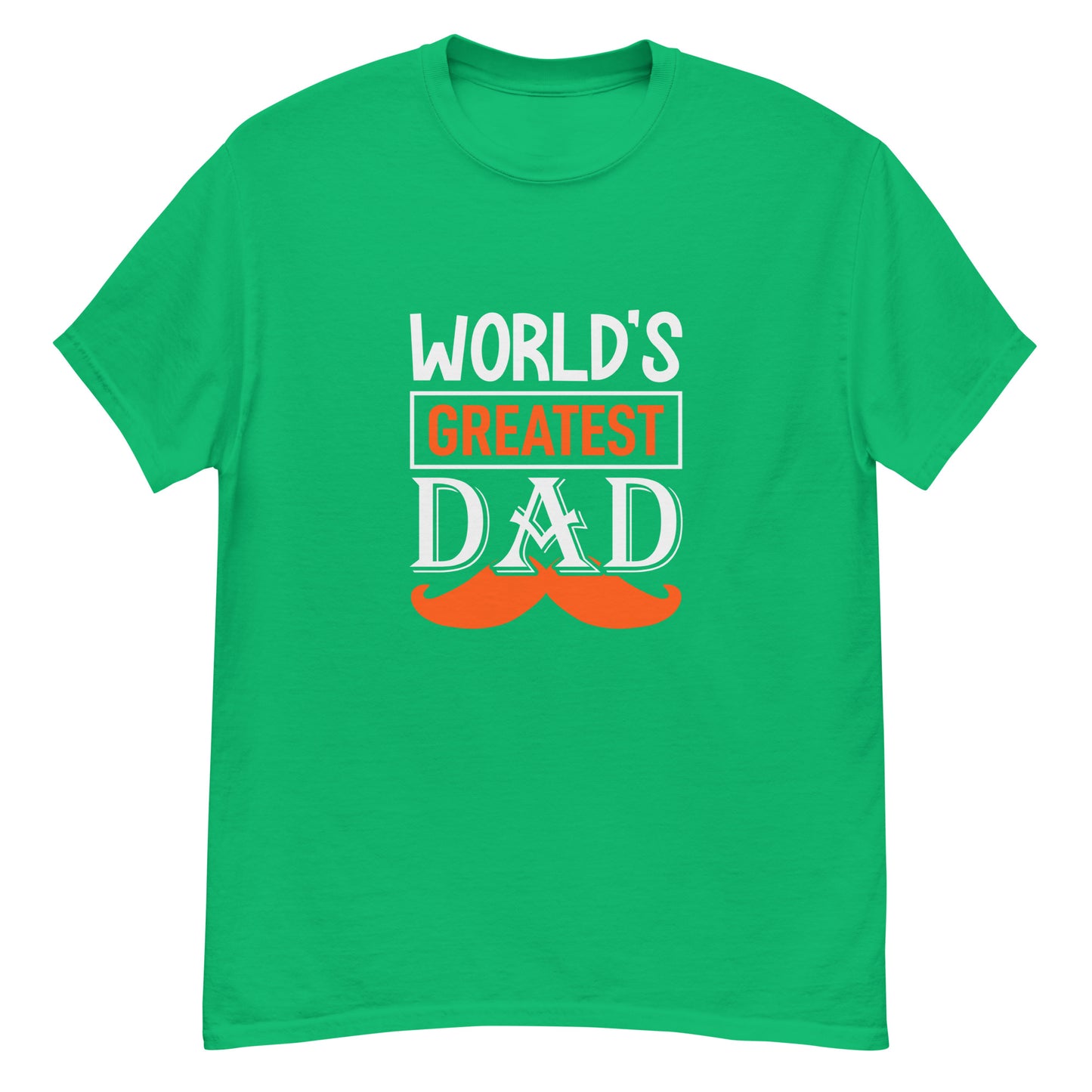 Класическа мъжка тениска WORLD'S GREATEST DAD