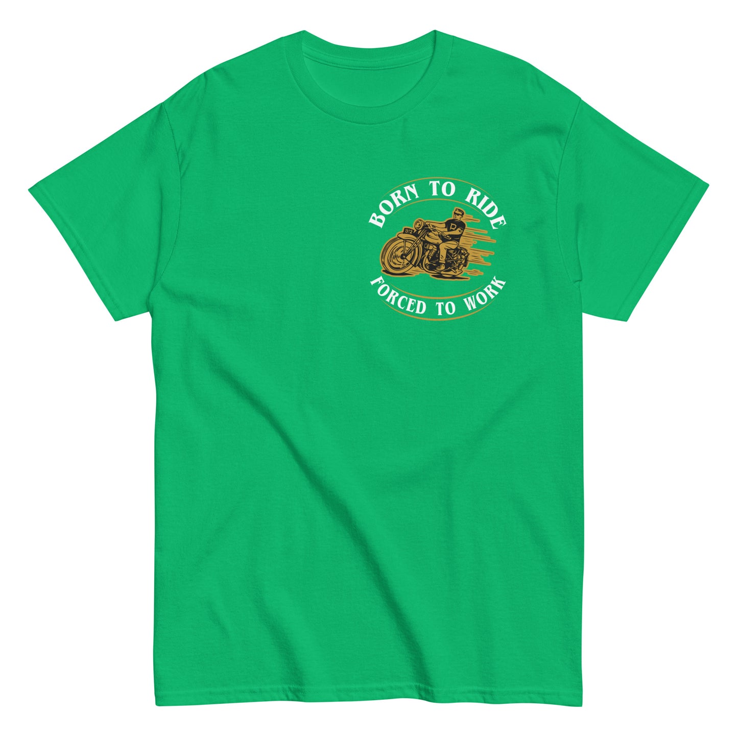 Мъжка класическа тениска BORN TO RIDE