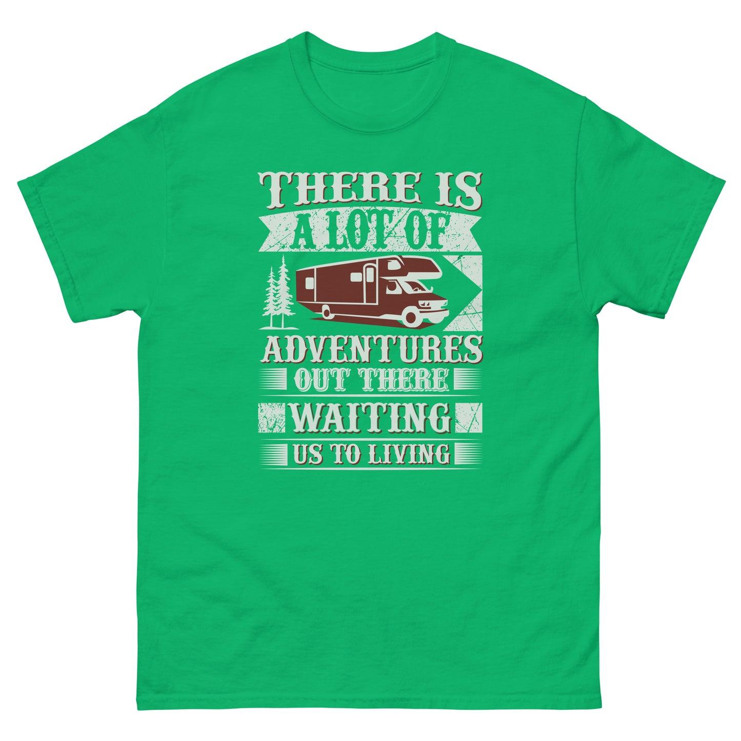 Мъжка класическа тениска МНОГО ПРИКЛЮЧЕНИЯ