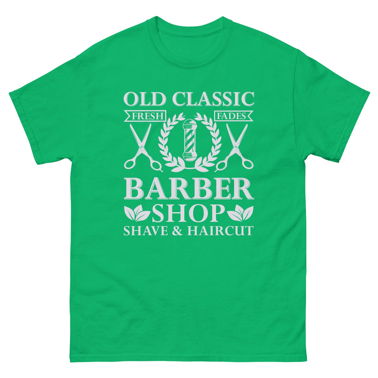 Мъжка класическа тениска OLD CLASSIC BARBERSHOP