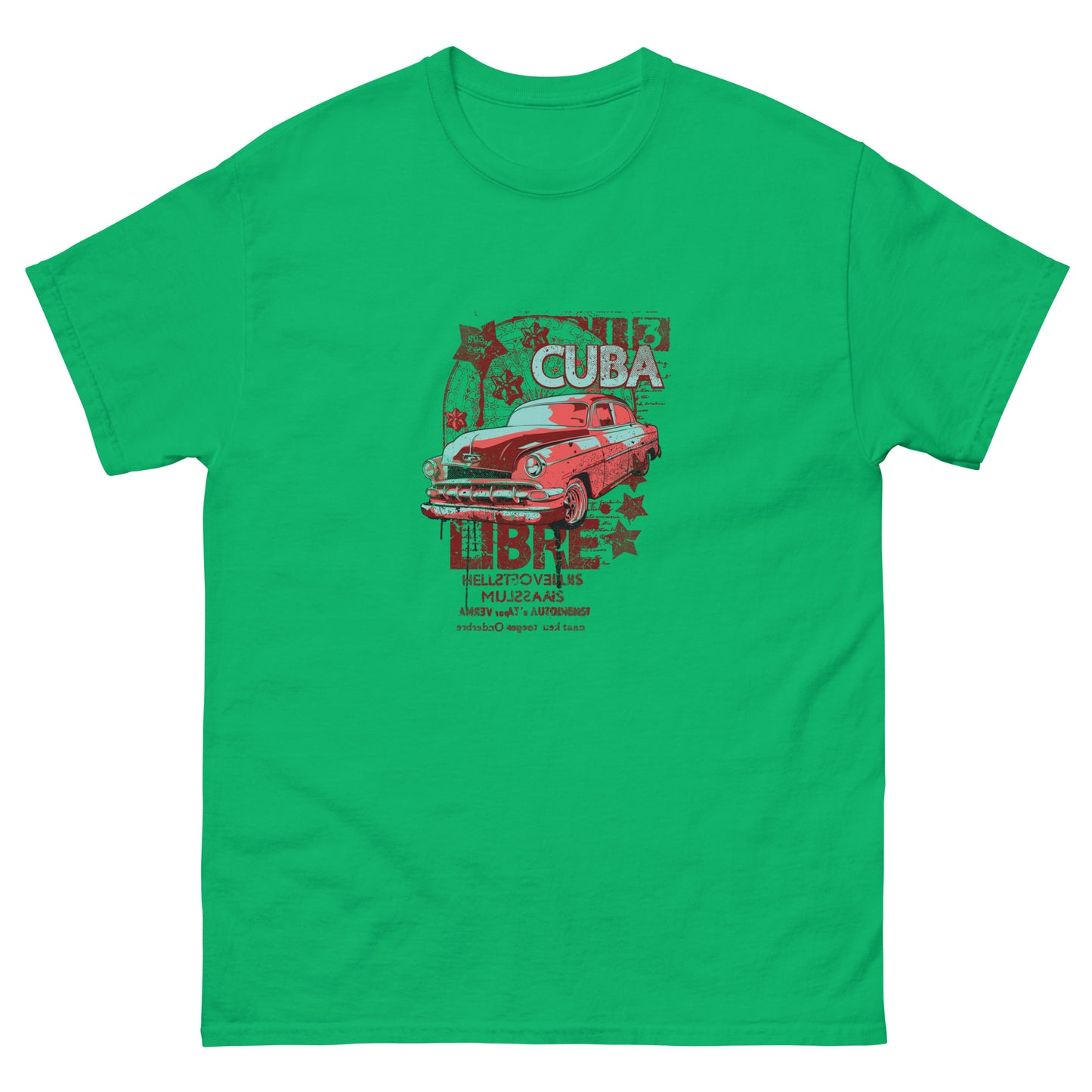 Мъжка класическа тениска CUBA LIBRE