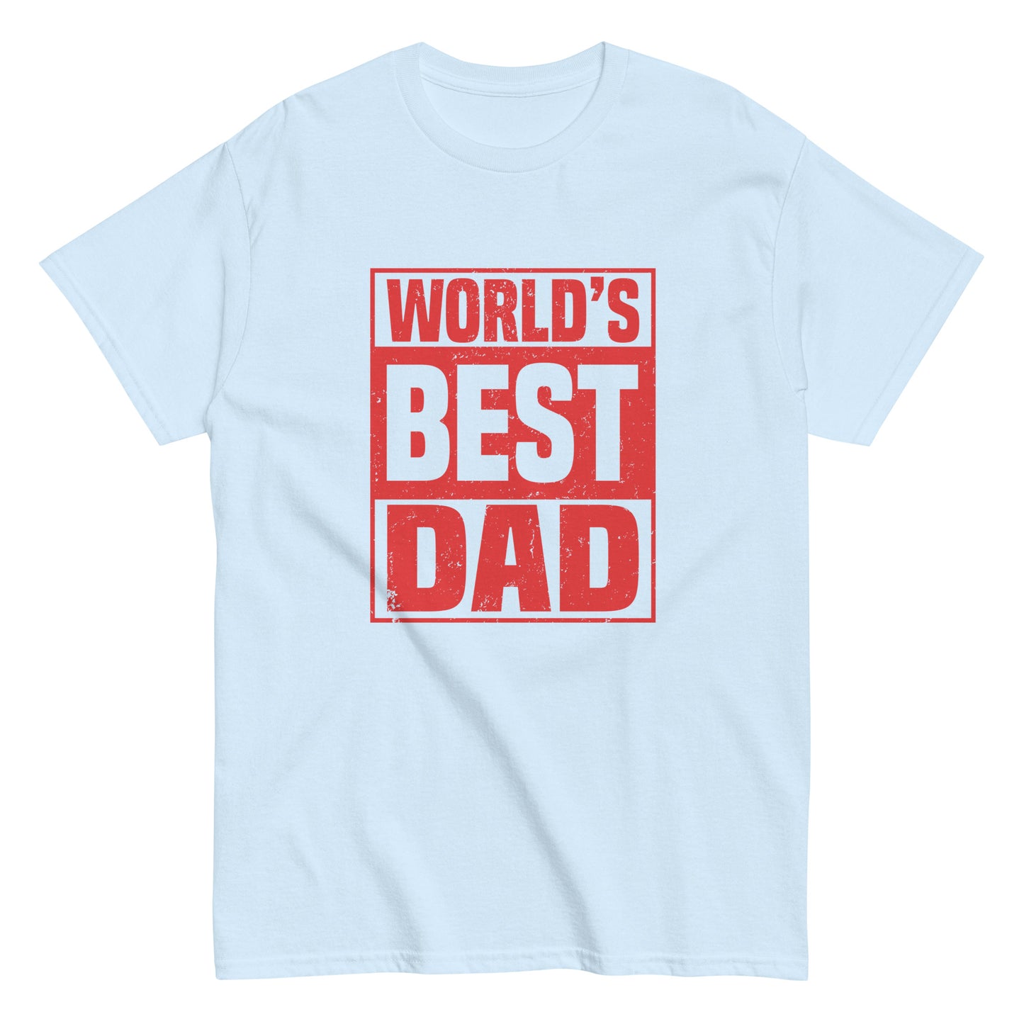 Мъжка класическа тениска WORLD'S BEST DAD