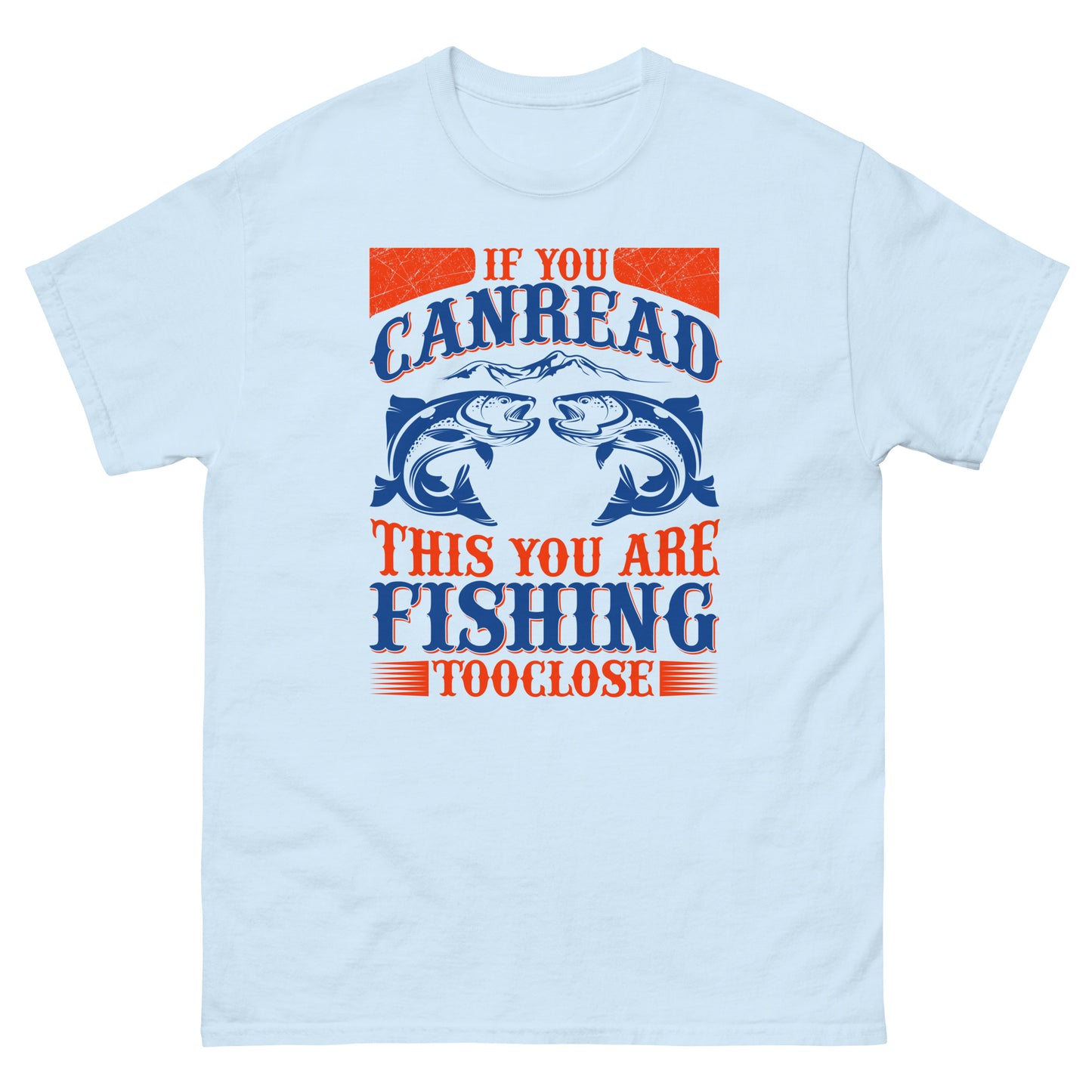 Мъжка класическа тениска FISHING TOO CLOSE